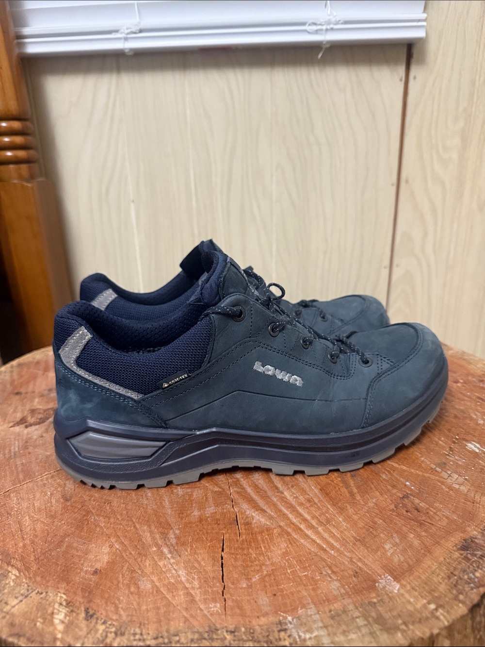 Lowa Men’s Navy Blue RENEGADE EVO GTX LO
